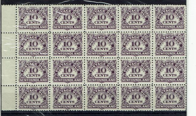 Image of Canada-Newfoundland SG D6 UMM British Commonwealth Stamp